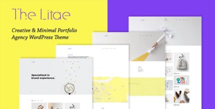 The Litae – Tema WordPress de Portfólio Criativo e Mínimo