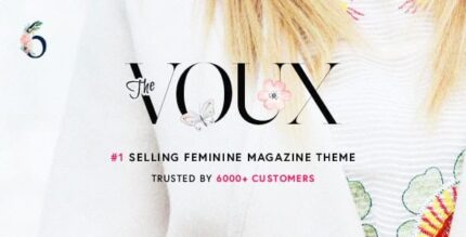The Voux – Um Tema WordPress de Revista Abrangente