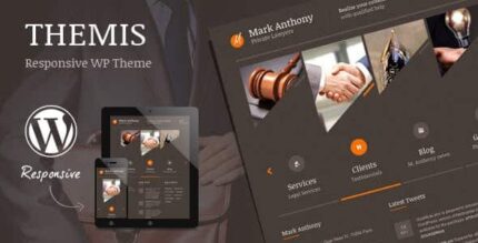 Themis – Tema WordPress de Negócios de Advogado de Direito