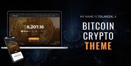 Tolarcek – um tema de blog WordPress para Bitcoin e criptomoedas