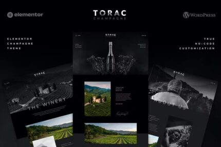 Torac – Template Kit Champagne Elementor