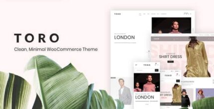 Toro – Tema WooCommerce limpo e mínimo