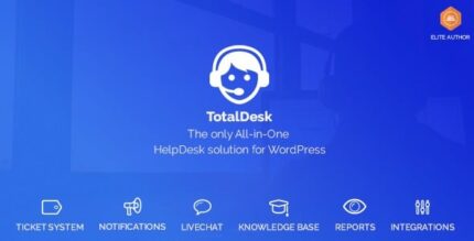 TotalDesk – Helpdesk, chat ao vivo, base de conhecimento e sistema de tíquetes