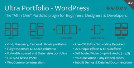 Ultraportfólio – WordPress