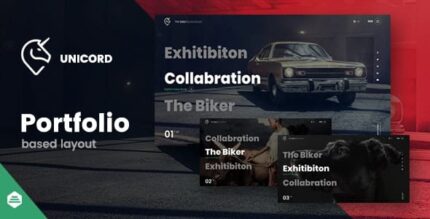 Unicórnio | Tema de Portfólio Criativo para Freelancers e Agências