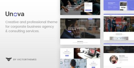 Unova – Tema WordPress de Consultoria Empresarial