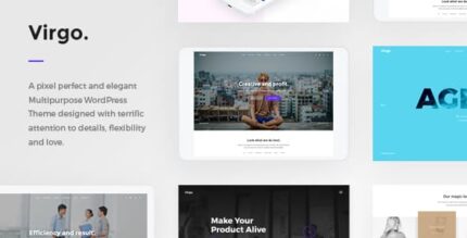 Virgem. – Tema WordPress multiuso multi-conceito