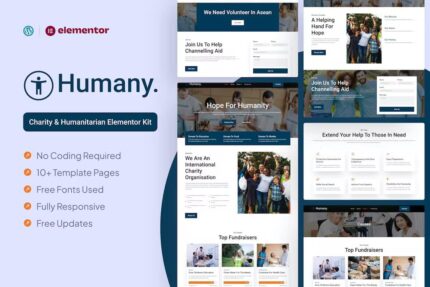 Vision – Kit de modelo Elementor Pro multiuso