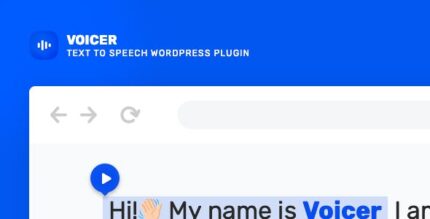 Voicer – Text to Speech Plugin para WordPress