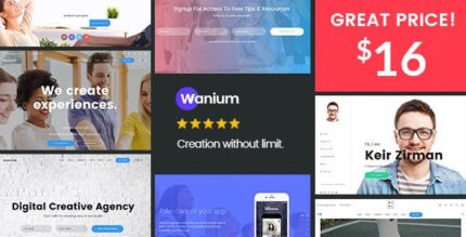 Wanium – Um Tema Elegante Multiconceito