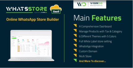 WhatsStore SaaS – Construtor de lojas online do WhatsApp