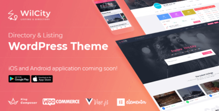 Wilcity – Listagem de diretórios WordPress Themes