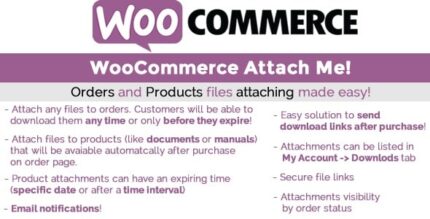 WooCommerce Attach Me