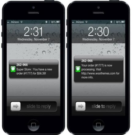WooCommerce Twilio SMS Notifications