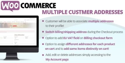 WooCommerce vários endereços de clientes