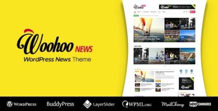 WooHoo – Newspaper Magazine News BuddyPress AMP