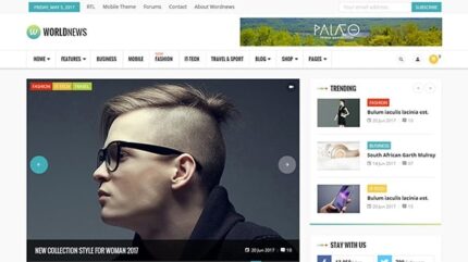 WorldNews – Revista RTL responsiva WordPress