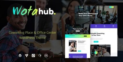 WotaHub | Tema WordPress Espaço Coworking