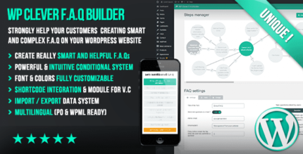 WP Clever FAQ Builder – Ferramenta de suporte inteligente para Wordpress