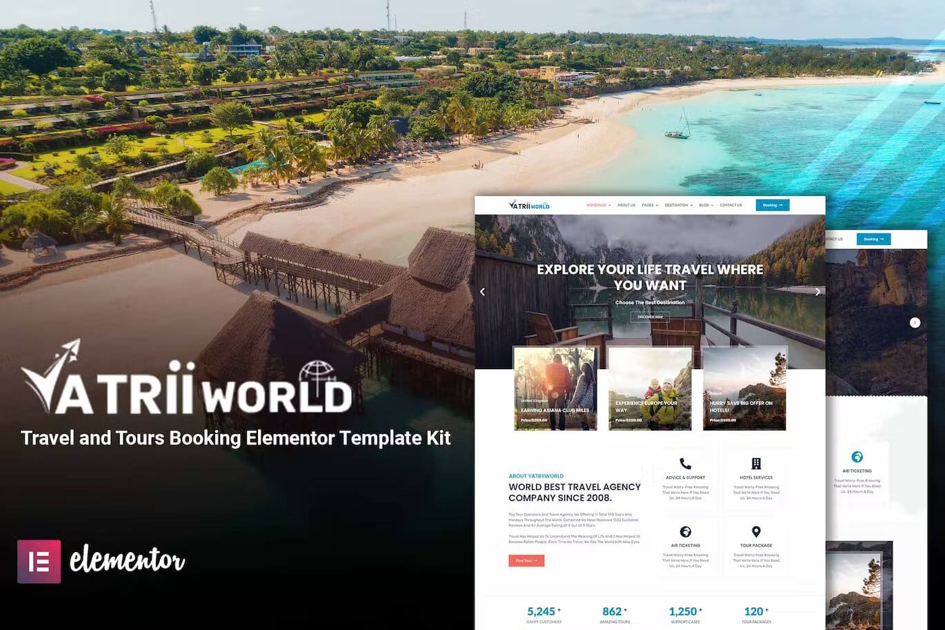 Yatriiworld — Template Kit Elementor para reservas de viagens e excursões_64447b94cbf02.jpeg
